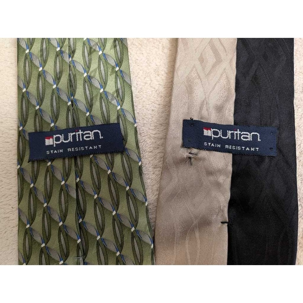Lot 10 Vintage Retro Mens Ties - Assorted Patterns Styles Brands - Picture 10 of 11